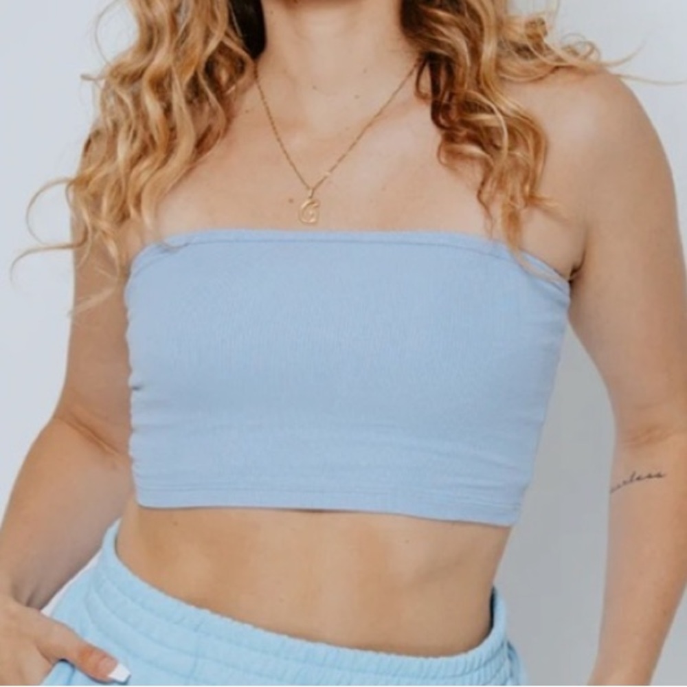 Klassy network ribbed bandeau Size M